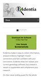 Mobile Screenshot of evidentiasoftware.com